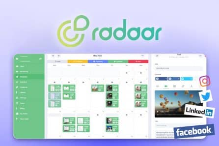 Radaar – Gérer tous ses réseaux sociaux dans un seul endroit ! Planifier, poster, analyser…