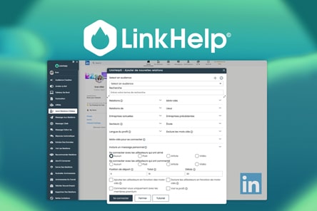 LinkHelp : Augmenter son réseau et ses ventes sur Linkedin en automatique !