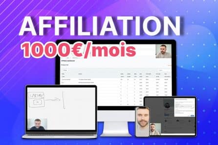 Formation : Objectif 1000€/mois avec l’affiliation