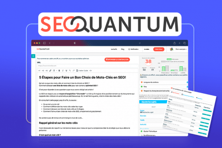 SeoQuantum – Atteindre la première page de Google et booster son référencement naturel