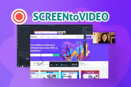 ScreenToVideo – Enregistrer son écran et sa webcam et créer des vidéos