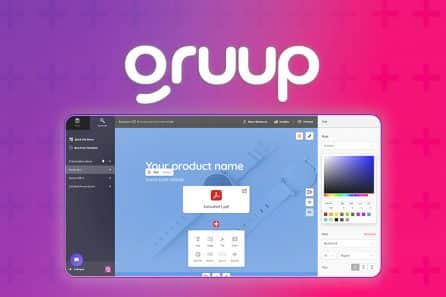 Gruup – Partage tes fichiers avec style et analyse les performances !